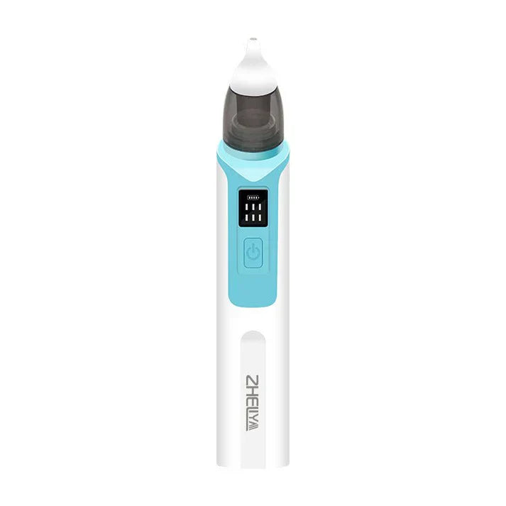 Electric nasal aspirator, baby-friendly, effective cleaning, household hygiene solution.
